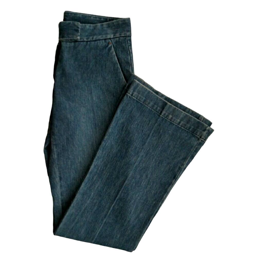 Theory Tara Denim Wide Leg Jeans - Size 2 - EUC